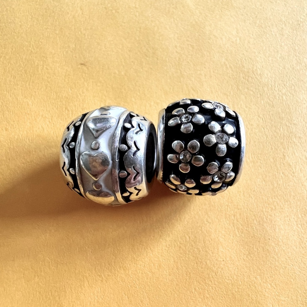 Two Brighton Charms/Spacers